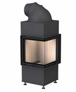 brunner kamineinsatz bkh 5.0 eck 42 42 42 dt drehtür