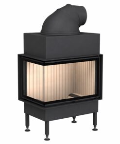 brunner kamineinsatz bkh 5.0 eck 42 66 42 dtl drehtür