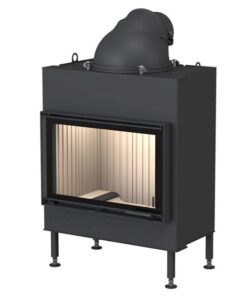 brunner kamineinsatz bkh 5.0 flach 42 66 | 9 kw drehtür