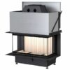 brunner kamineinsatz bkh 5.0 panorama 45 35 90 35 st