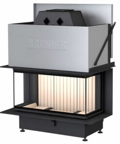 brunner kamineinsatz bkh 5.0 panorama 45 35 90 35 st