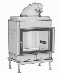 brunner kachelofeneinsatz hkd 13 flach