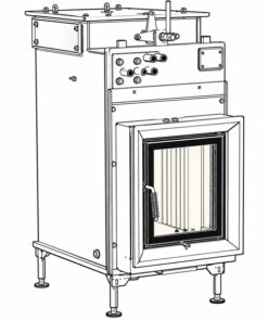 brunner kompaktkessel b4 wasserführender kachelofeneinsatz