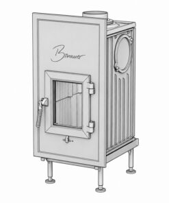 brunner kachelofeneinsatz wf 33 flach