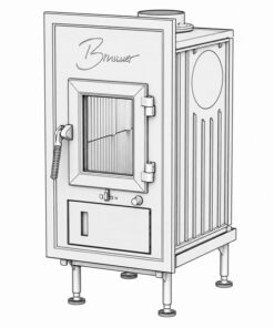 brunner kachelofeneinsatz wfr 33 flach