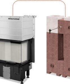 romotop impression r/l 3g l 63.51.38.14a kamin mit ams speicher