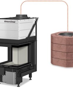 romotop impression u 3g l 55.51.55.24 k1m | speicherkamin mit mammoth speicher