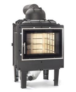 Kaschütz Firetherm 10 Kachelofeneinsatz im Flachformat mit 12 kW Wärmeleistung