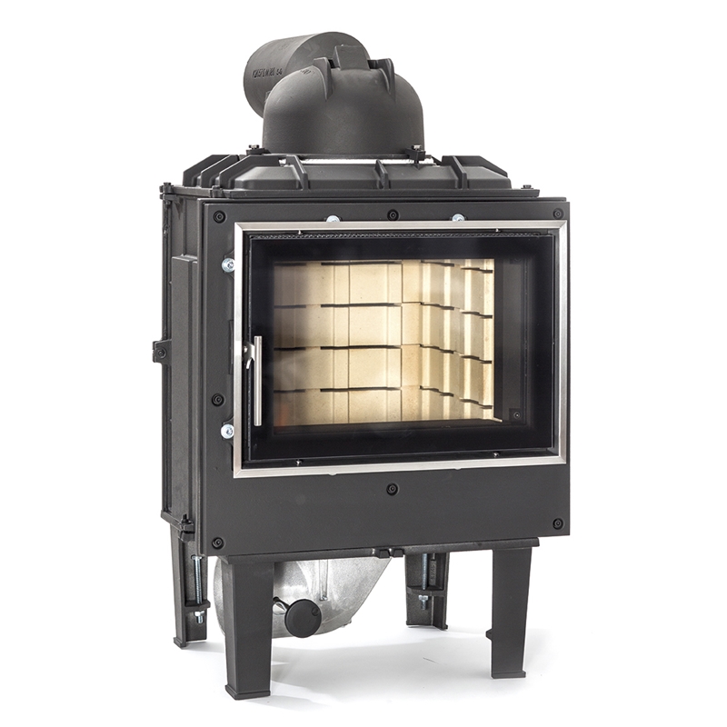 Kaschütz Firetherm 10 Kachelofeneinsatz im Flachformat mit 12 kW Wärmeleistung