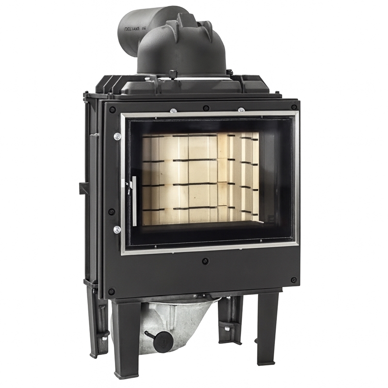 Kaschütz Firetherm 12 Kachelofeneinsatz im Flachformat mit 19 kW Wärmeleistung