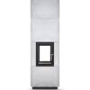 HOXTER BLOX H60T Tunnelkamin als moderner Durchsichtskamin mit Betonverkleidung